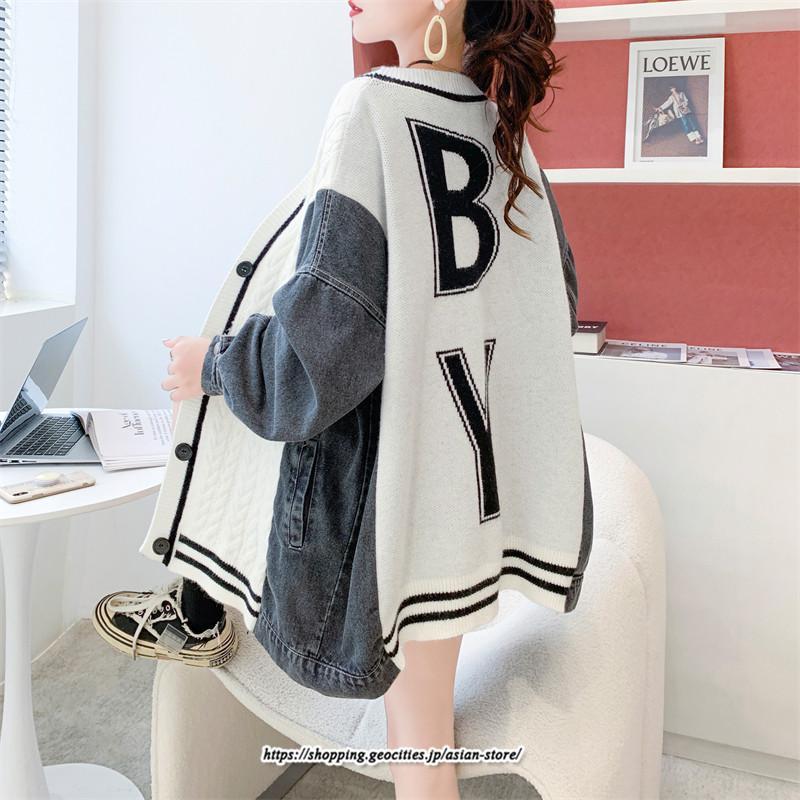 コート・ジャケット | ジャケット レディース 長袖 トップス デニムジャケット 切り替え デニム アウター デザイン おしゃれ カジュアル 2022 秋 送料無料 冬