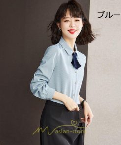 シャツ・ブラウス | ブラウス シャツ レディース 40代 上品 きれいめ 通勤 OL ビジネス ゆったり 2022新作 飾り 高級感 上品 フェミニン エレガント フォーマル