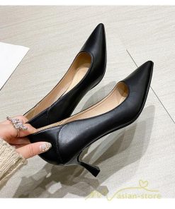 パンプス | 大きいサイズ 走れる ヒール 4cm 6cm レディース 結婚式 通勤 二次会 小さいサイズ ハイヒール ミドルヒール 20.5cm ポインテッドトゥ 26.5cm