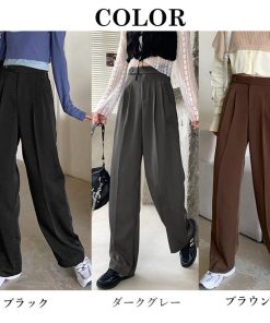 サルエルパンツ | セミワイドパンツ レディース オフィス