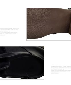 ショートブーツ | ブーツ ブーティー レザーブーティー チャンキーヒール ポインテッドトゥ シューズ 靴 スリップオン レディース 太ヒール オフィス 大人 25cm 無地 サイドゴア