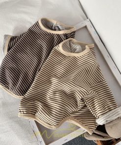 衣装 服 | 子供服服 子ども服 こども服 キッズ服 Tシャツ 長袖 女の子 男の子 ガールズ ボーイズ ジュニア キッズ 冬 秋 子ども ボーダー柄 かわいい 上質