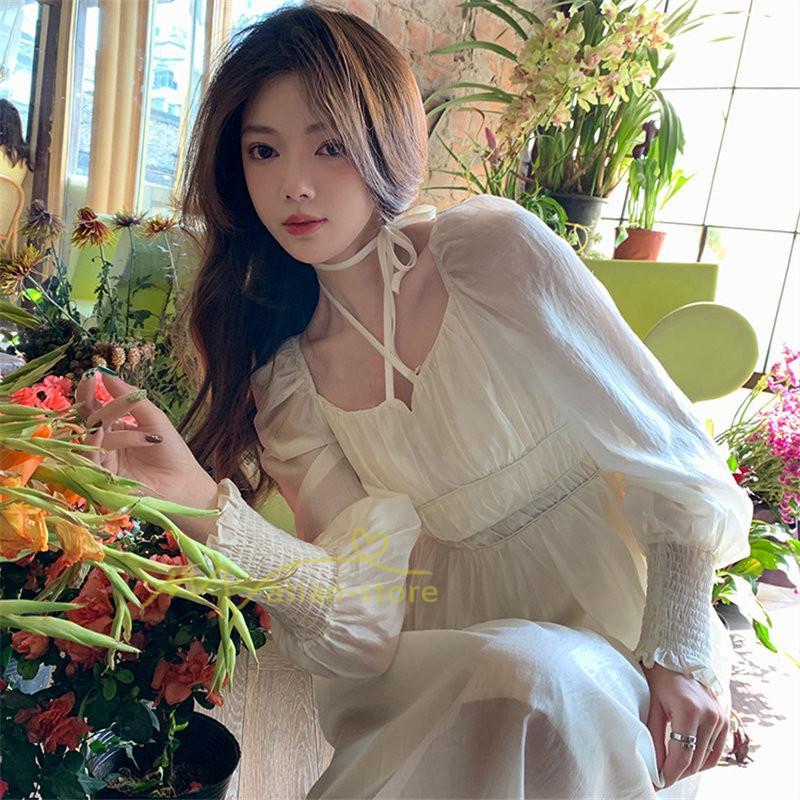 マキシ | ワンピース レディース 夏 40代 きれいめ 膝丈ワンピース 長袖 ワンピ フリル ロング丈ワンピ オシャレ 着痩せ 新作 カジュアル 上品 エレガント お出かけ