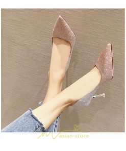 パンプス | レディース 美脚ハイヒール ピンヒール スエード フォーマル パーティー 痛くない 結婚式 二次会 女性 通勤用 7.5cm プレゼント 仕事