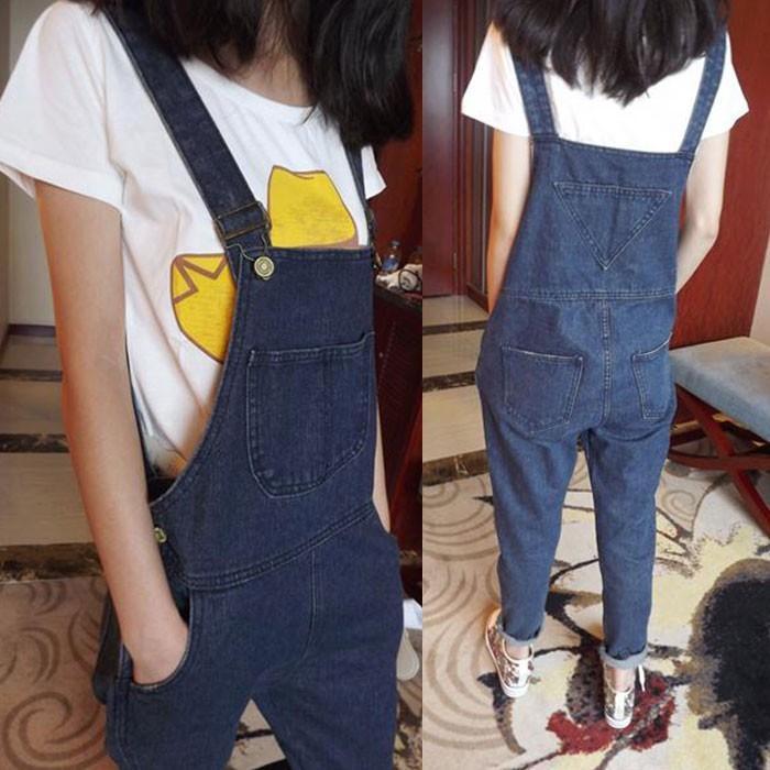 オーバーオール サロペット | サロペットパンツ オーバーオール デニムパンツ スキニーパンツ 大きいサイズ レディース パンツ キュート 着痩せ ロングパンツ シルエット