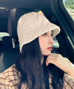 ニット帽 | ニットハット レディース 編み 韓国風