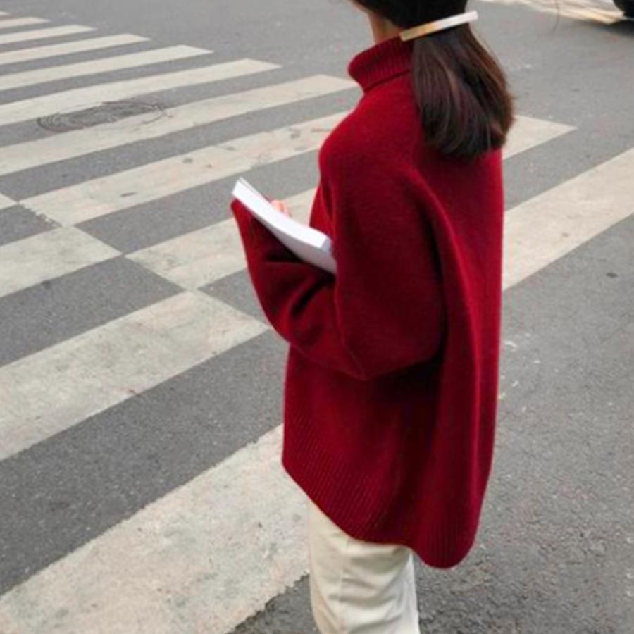 ニット・セーター | タートルネックニット レディース 秋冬服