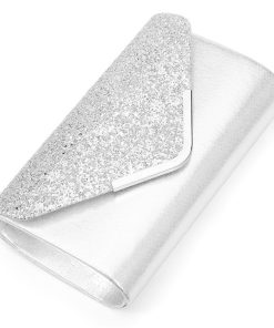 さいふ　バッグ | パーティーバッグ 大きめ 2way パーティー 二次会 謝恩会 食事会 大容量 きれいめ ボックス型 カジュアル 上品 女性着 おしゃれ 普段使い