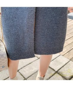 カーディガン | ニットレディース 羽織り ロング丈 パフスリーブ 秋冬 ゆったり ロングニット アウター 20代30代 膝丈 大人 ニットアウター