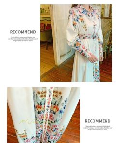 マキシ | マキシワンピース ワンピース レディース 長袖 体型カバー レトロ風 プリント ドレス マキシ丈ワンピース 通勤 綺麗 夏 ロング マキシ丈 オシャレ ラペル 無地