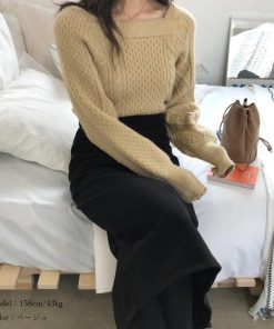 ニット・セーター | 韓国 ケーブルニット レディース 秋冬
