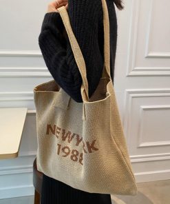 トートバッグ | ニット レディース 秋冬