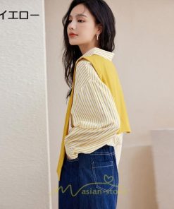 シャツ・ブラウス | ブラウス トップス レディース シフォン ボーダー柄 フォーマル スーツ インナー オフィス カジュアル 入学式 入園式 卒業式 母 七五三 受験 ママ 卒園式