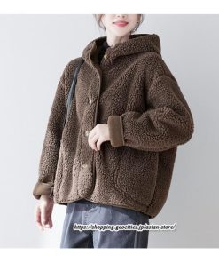コート・ジャケット | ボアジャケット レディース 秋冬 アウター コート ジャケット ボア 暖かい ふわふわ 厚手 フード付き 長袖 可愛い 送料無料 トップス 無地 大人 30代 20代