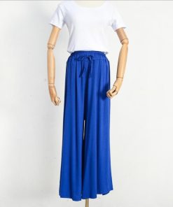 ワイドパンツ | レディース ガウチョパンツ スカーチョ ゆったり パンツ ウエストゴム