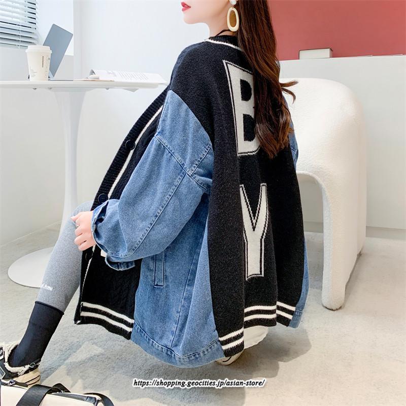 コート・ジャケット | ジャケット レディース 長袖 トップス デニムジャケット 切り替え デニム アウター デザイン おしゃれ カジュアル 2022 秋 送料無料 冬