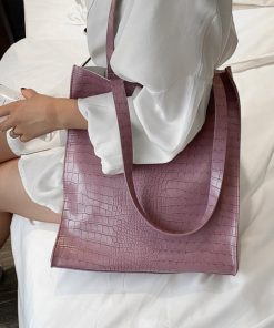 トートバッグ | トート クロコダイル柄 大容量クロコダイル柄 レディース バッグ PUレザー 肩掛け