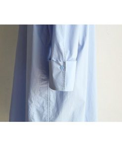 シャツ・ブラウス | ワンピース 秋服 レディース 長袖ワンピース シャツワンピース ロングシャツ ゆったり ブラウスシャツ 通学通勤 20代30代 40代50代 無地 トップス