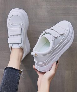 ショートブーツ | 厚底スニーカー韓国風ボリュームソール春夏