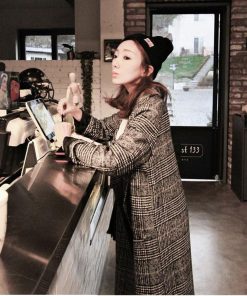 セール | グレンチェック ロング 千鳥柄ロングコート 大きいサイズ チェック柄 チェスターコート ロングコート レディース オーバーサイズ 秋冬物 コート アウター 冬