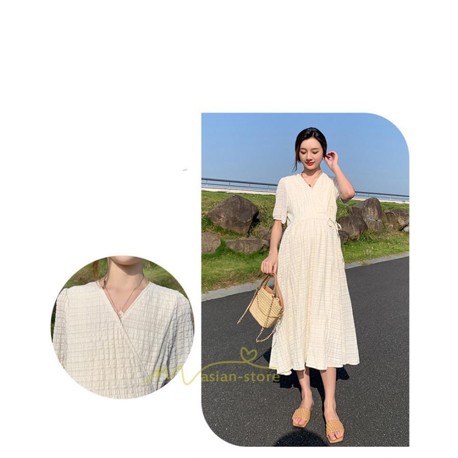 ワンピース | マタニティ 服 産前産後 ルームウェア 半袖 春 夏 安い オシャレ 妊婦服 妊婦用 マタニティウェア 上品 20代30代40代 カジュアル お出かけ 無地人気