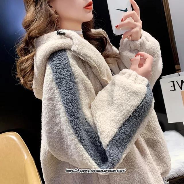 パーカー | レディース 長袖ジャケット 裏起毛 暖かい 防風 売れ筋 アウター 大きいサイズ フード付き 防寒着 シンプル 部屋着 あったか ボア 防寒 長袖 送料無料