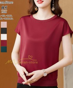 ｔシャツ・カットソー | トップス Tシャツ レディース 春 夏 秋 半袖 クルーネック 無地 プルオーバー 20代30代40代50代 ママ シンプル 着痩せ 大きいサイズ カジュアル 上品 お出かけ