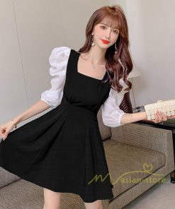 ミディアム | ワンピース レディース きれいめ フォーマルワンピース 結婚式 ドレス 二次会 膝丈ワンピース 40代 カジュアル ナチュラル お出かけ レトロ風 韓国ファッション