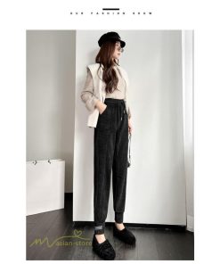 チノ・テーパード・ジョガー・スキニーパン | テーパードパンツ 厚手 裏起毛 レディース パンツ ロング丈 着痩せ ウエストゴム 秋冬コーデ 白 黒 おしゃれ ハイウエスト 暖かい 防寒 カジュアルパンツ