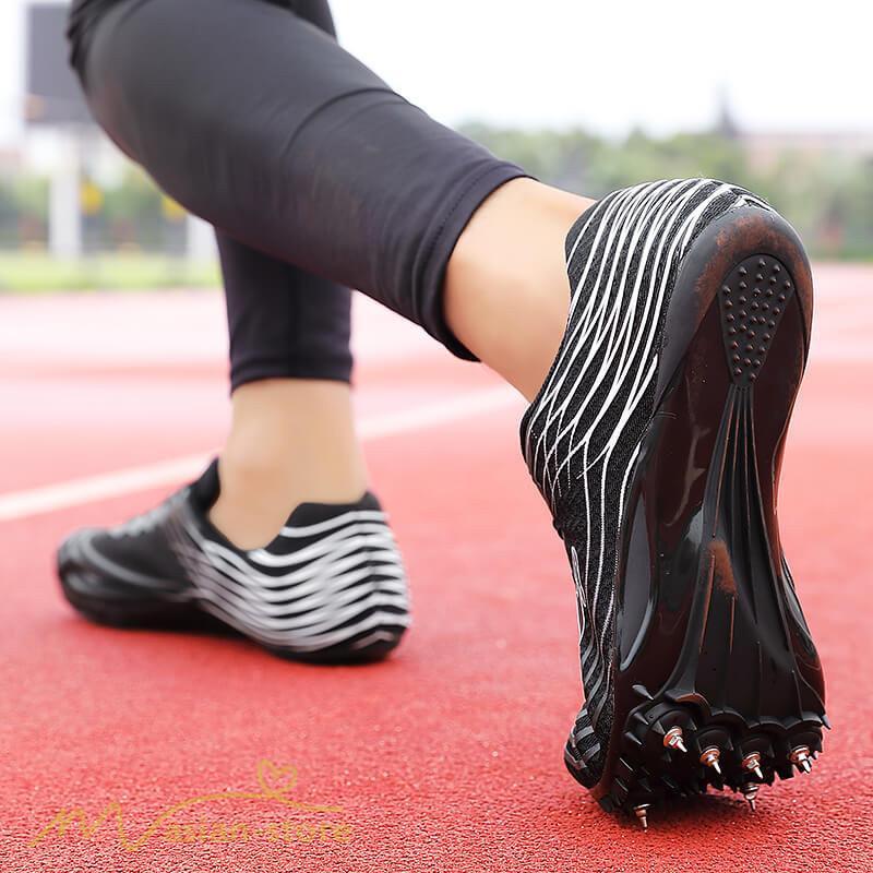 メンズ靴 | 陸上スパイク 短距離 ショートスプリント 男女兼用 メンズ レディース 走幅跳 棒高跳 スポーツ ローカット オールウェザー シューズ 陸上競技 おしゃれ 部活
