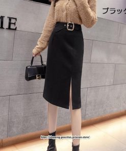 スカート | レディース 40代 50代 60代 ファッション おしゃれ 女性 上品 スリット ラシャ あったか 30代 40代 レディース 50代 60代 秋 着痩せ 冬