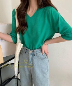 tシャツ・カットソー | Tシャツ レディース 半袖 トップス カジュアル Tシャツ 大きい ゆるTシャツ ゆるカットソー Vネック 20代30代40代50代 上品 上品 お出かけ 通勤通学 着回し