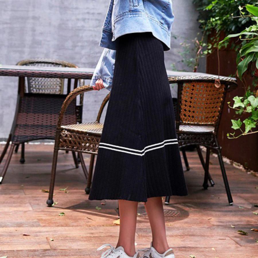 フレアスカート | ニット 着やせ 秋冬