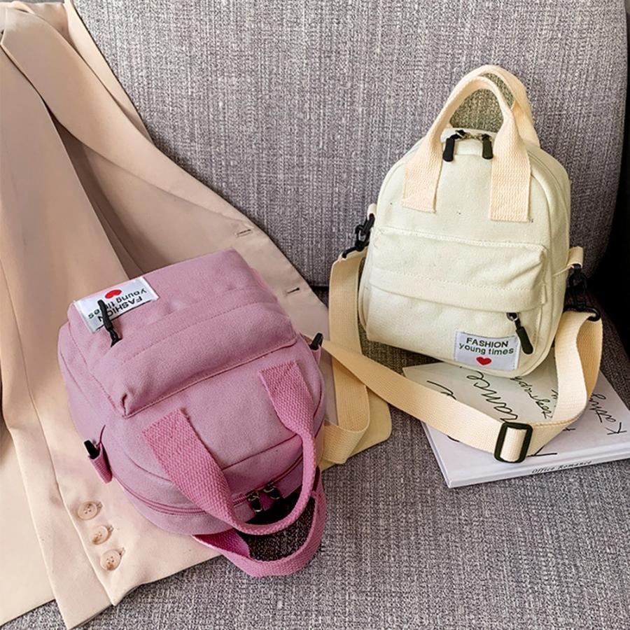 ショルダーバッグ | ミニ トートバッグ 小さめ 2way ボディバッグ 斜めがけ レディース スクエアバッグ かわいい 大人 キャンバスバッグ