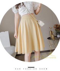 スカート | 膝丈 春秋 無地 フレアレディース ミディアム丈 ペンシルミモレ 黒 大人 20代 30代 40代 上品 OL エレガント 母 ママ