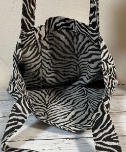 トートバッグ | ゼブラ柄 レディース大容量