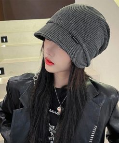 ニット帽 | ニットキャスケット レディース 防寒対策