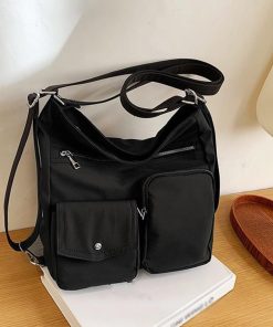 ショルダーバッグ | ナイロン無地 大容量