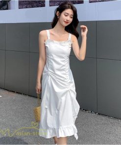 マキシ | サマーワンピース ワンピース レディース 着痩せ ノースリーブ ひざ下 カジュアル 韓国風 無地 気質 可愛い 通勤通学 ロングワンピース 20代30代40代 夏 大人