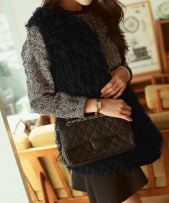 ジャケット・ブルゾン | エコファーベスト レディース韓国風ベスト