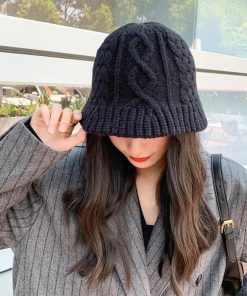 ニット帽 | ニットハット レディース 編み 韓国風