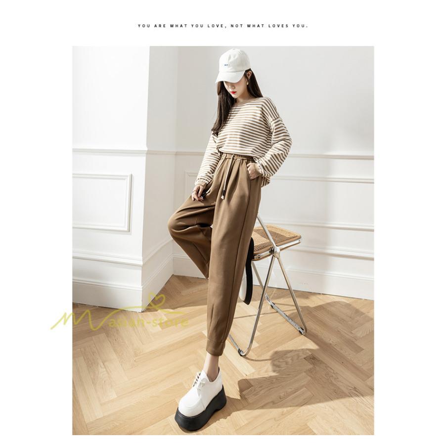 チノ・テーパード・ジョガー・スキニーパン | 秋冬コーデ テーパードパンツ レディース きれいめ ワイドパンツ 上品 カジュアル 大きいサイズ ゆったり パンツ スウェットパンツ 秋 冬 ロングパンツ