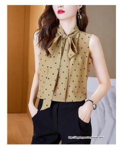 キャミソール タンクトップ | タンクトップ ドット柄 レディース 秋 秋服 レイヤード インナー ノースリーブ 重ね着 とろっと滑らかな肌触りの落ち感素材 しわにくい リボン ベーシック