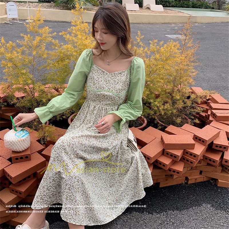 マキシ | ワンピース レディース ゆったり 長袖 オシャレ 呼ばれ 韓国風 二次会 同窓会 通勤 ロング丈 新春 カジュアル 体型カバー 20代30代40代 着痩せ きれいめ ロング