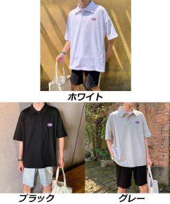 Tシャツ | ポロシャツ ポロ メンズ シンプル カジュアル 半袖 ゴルフシャツ 夏新作 20代 30代 40代 ゆったり 半袖 カットソー 上品 プレゼント ギフト お出かけ