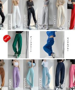 ワイドパンツ | 韓国 スウェットパンツ レディース 新作