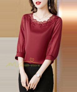 ｔシャツ・カットソー | Ｔシャツ レディース きれいめ 40代 春夏 上品 半袖Tシャツ ブラウス 20代30代40代50代 シフォンシャツ ママ カジュアル 人気 着痩せ お出かけ 上品 フェミニン