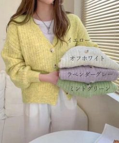 ニット・セーター | カーディガン レディース 韓国ファッション