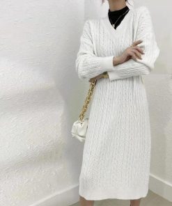 ワンピース | ニット長袖 レディース 秋冬