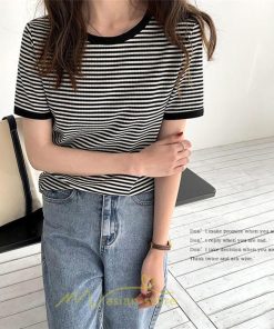 シャツ・ブラウス | ブラウス 半袖 Tシャツ おしゃれ 可愛い ゆったり 20代 30代 大人 40代 50代 レディース 夏物 ボーダー トップス 着痩せ 日常 お出かけ 体型カバー  カジュアル